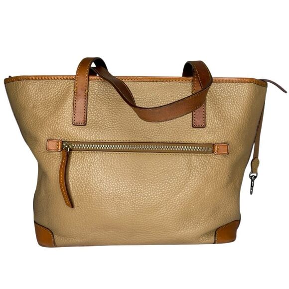 |EUC| DOONEY & BURKE Charleston Pebbled Leather Tote - Picture 3 of 14